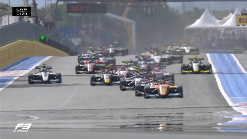 F3 2019 Round 2: Sprint race highlights