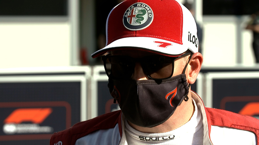 Kimi Räikkönen: 'Anything is possible' in the race after incident-packed Baku qualifying