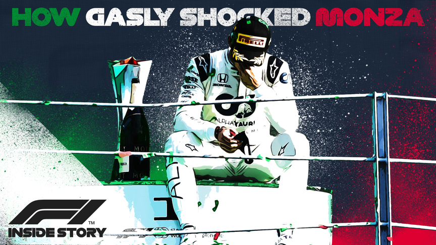 F1 TV Inside Story: How Gasly shocked Monza