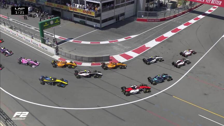 F2 2019 Round 2: Azerbaijan sprint race highlights