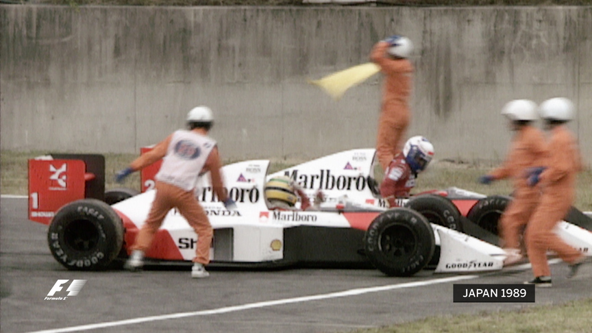 1989 Japan Prost Senna