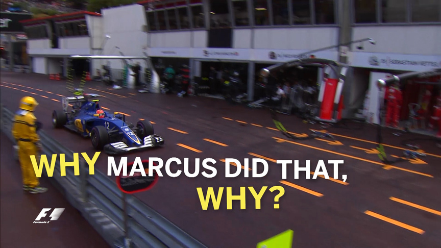 Say what team radio - Monaco 2016 - Nasr and Ericsson crash