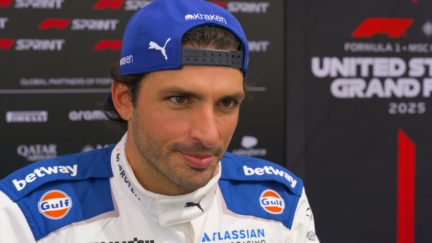 'I'm very pleased with the decision I took' – P3 Sainz on avoiding trouble at Turn 1 in the Austin Sprint