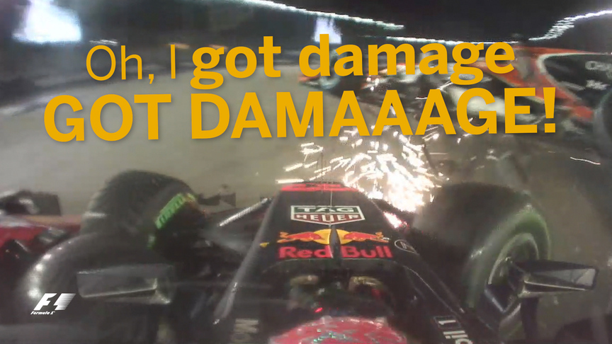 Say What? The best of team radio in Singapore