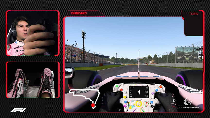 CIRCUIT GUIDE: Sergio Perez's virtual hot lap of Mexico