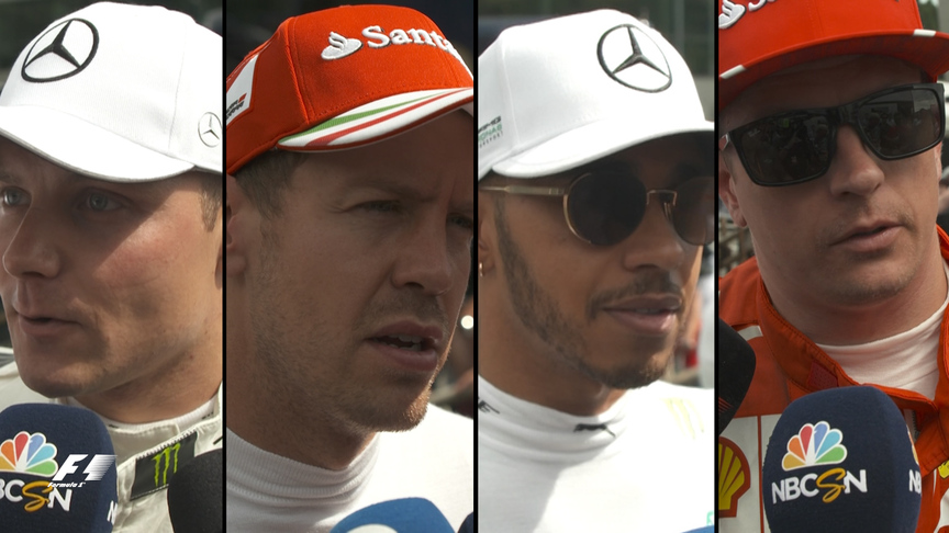 Drivers report back after qualifying in Austria