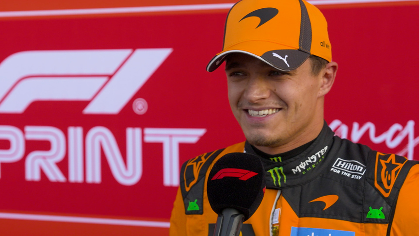 Lando Norris 'happy with the result' in Sprint Qualifying