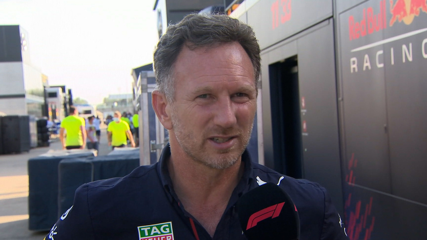 Christian Horner: Verstappen 'thankfully in one piece' following Hamilton crash