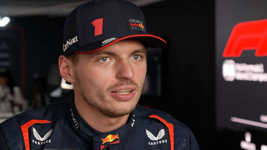 Max Verstappen: Practice performances 'gave me confidence to push' for pole in Suzuka