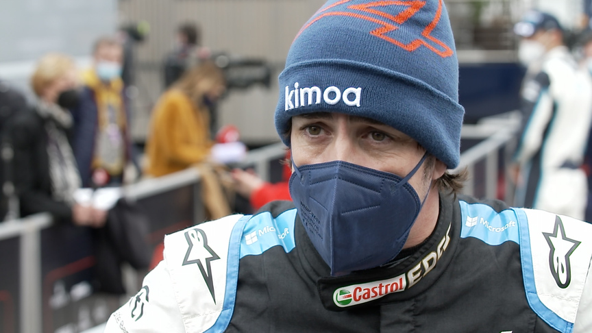 Fernando Alonso: 'I was not good enough' to beat Ocon today