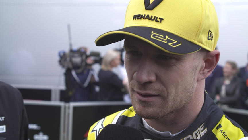 Nico Hulkenberg: A 'tricky' race but hard to complain about the final result