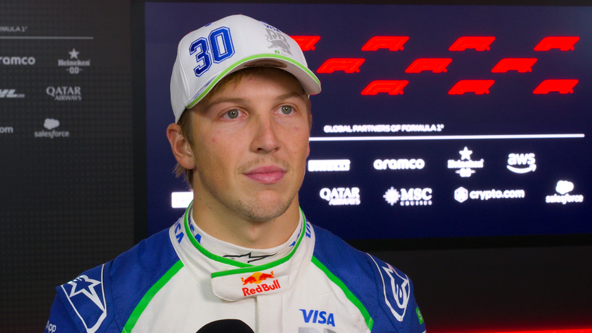 ‘It was crazy!’ – Lawson looks back at taking P3 in a chaotic qualifying session in Baku