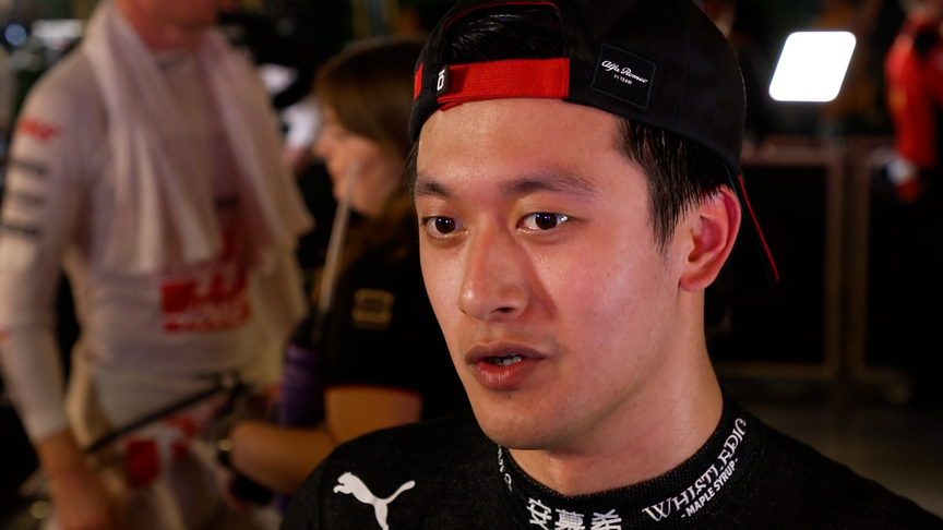 ‘Top 10 was definitely possible’ laments Zhou after he finishes 13th in Jeddah