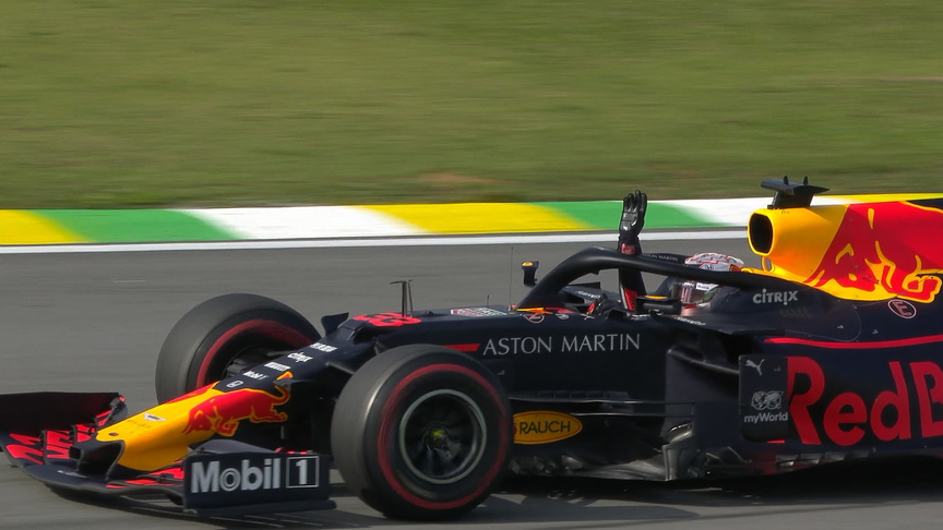 Max Verstappen wins the 2019 Brazilian Grand Prix