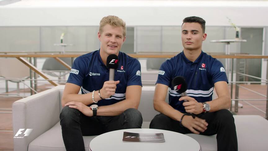 Grill the Grid: Sauber team mates