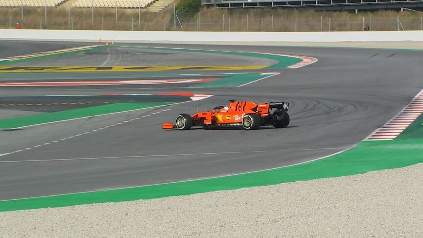 Testing Day 1: Vettel spins Ferrari in opening stages
