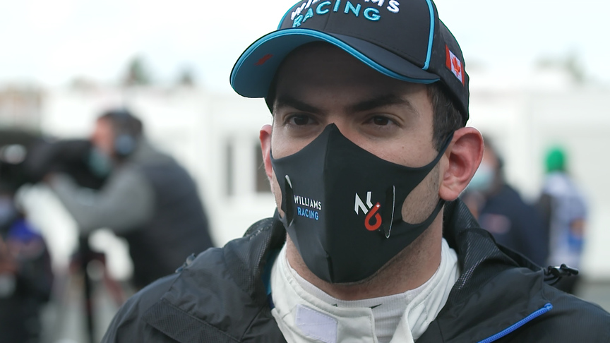Disappointed Latifi admits Q2 was 'achievable' at Nürburgring