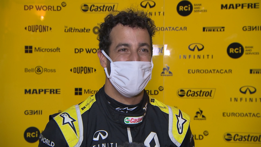 Daniel Ricciardo: 'Pace was decent' in Bahrain practice