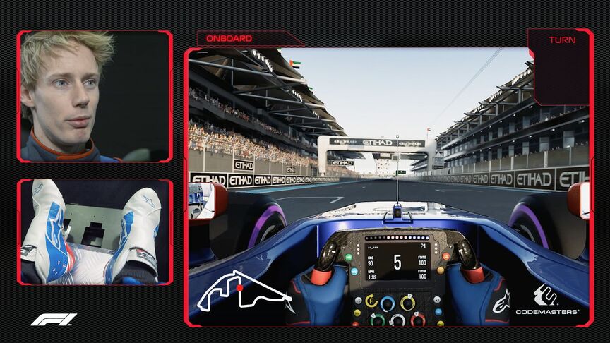 CIRCUIT GUIDE: Brendon Hartley's virtual hot lap of Abu Dhabi