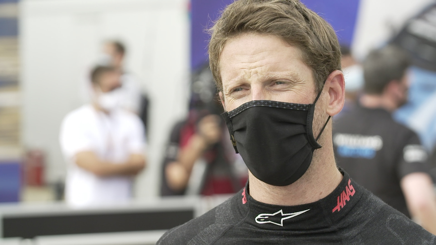 Romain Grosjean not about to 'complain' with P14