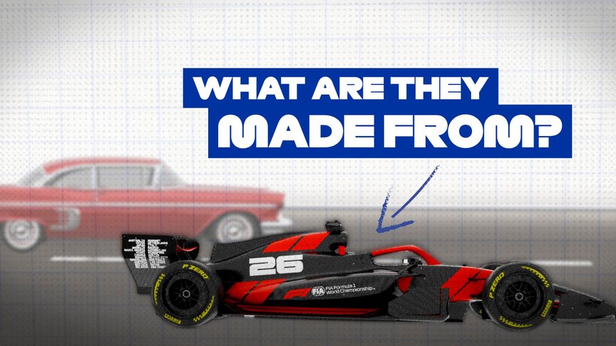 What is an F1 car made out of?