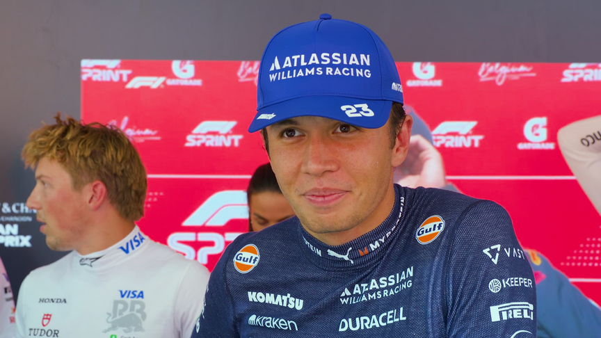 Albon left frustrated despite having 'a good car'