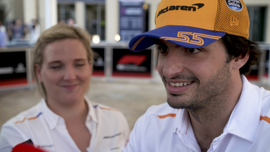 Carlos Sainz: 'We want to keep improving'