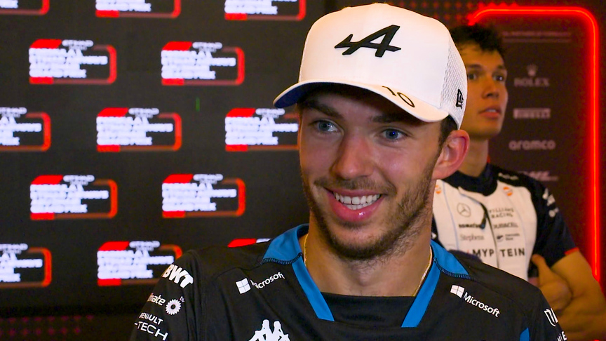 Beaming Gasly declares it ’three targets completed’ after Alpine clinch P6 in Abu Dhabi