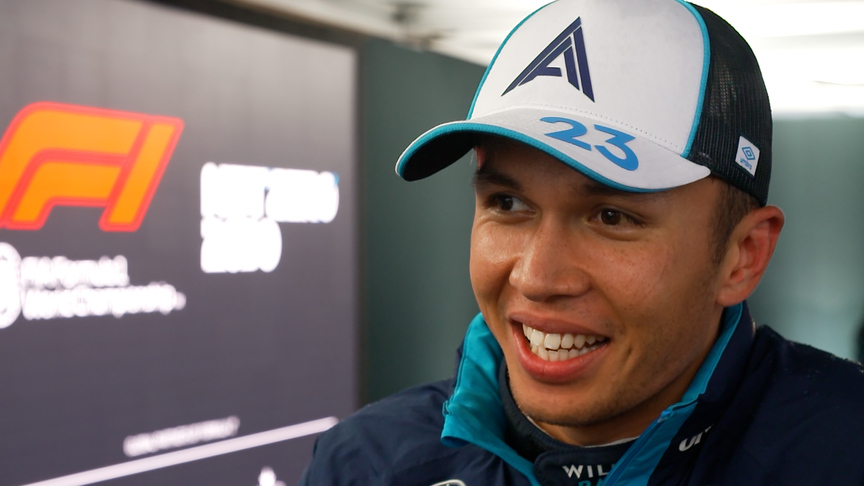 ‘I want to go forwards’ – Albon looking ahead after topping Q2 in Canada for Williams