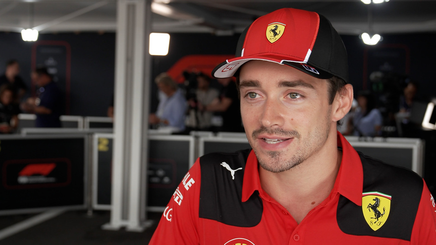 Charles Leclerc feeling 'less at ease' with 2023 Ferrari but 'working actively' to improve