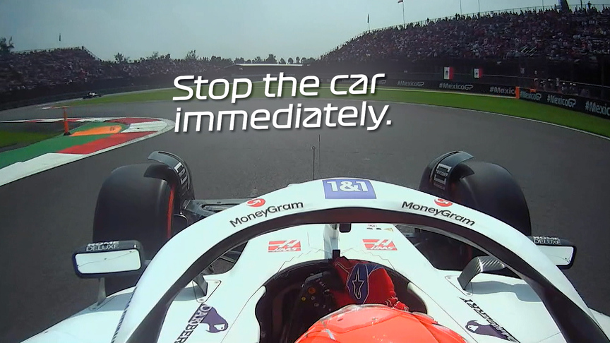 2022 Mexico City GP FP1: Pietro Fittipaldi brings out red flags after stopping on track with power unit problem