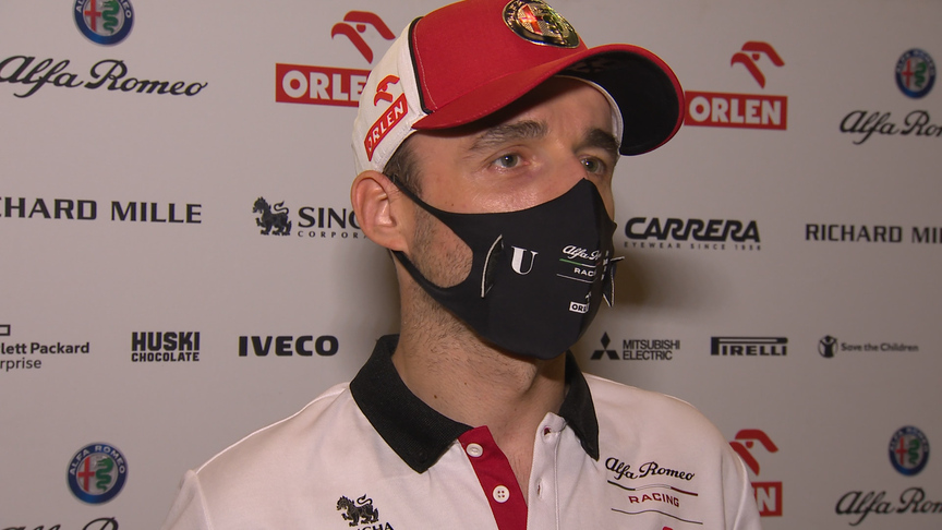 Robert Kubica: It was a 'good feeling to drive an F1 car' at Abu Dhabi practice 