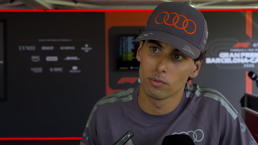 Bortoleto reveals he picked up ‘a lot of damage’ on Lap 1 in Barcelona