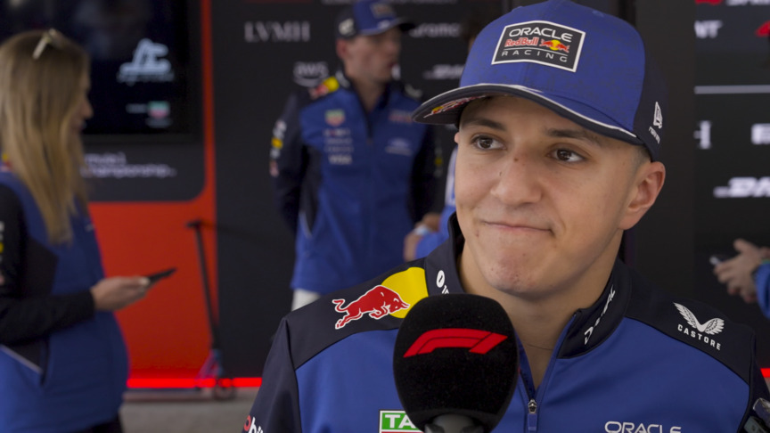 Hadjar downbeat after early contact in Chinese F1 Sprint