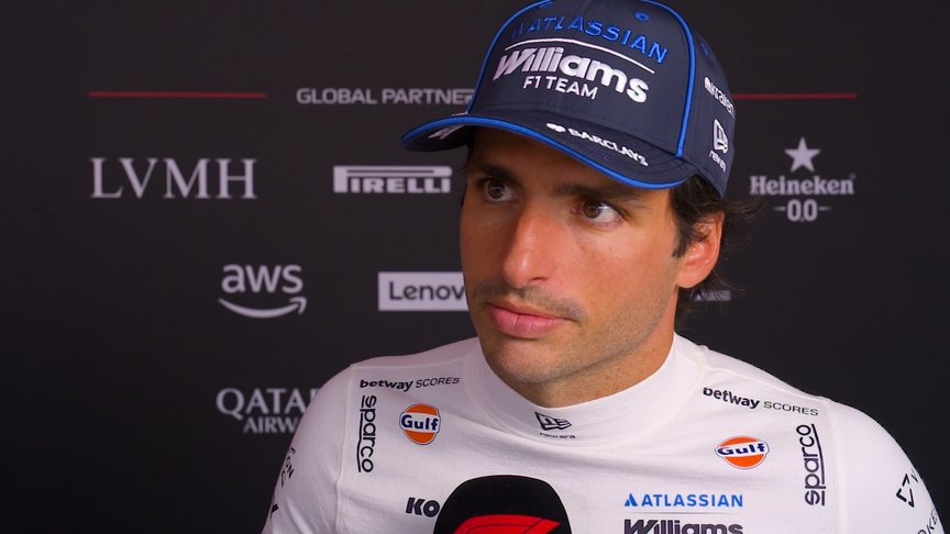 'At least happy with my pace' - P16 Sainz reviews eventful race in Spa