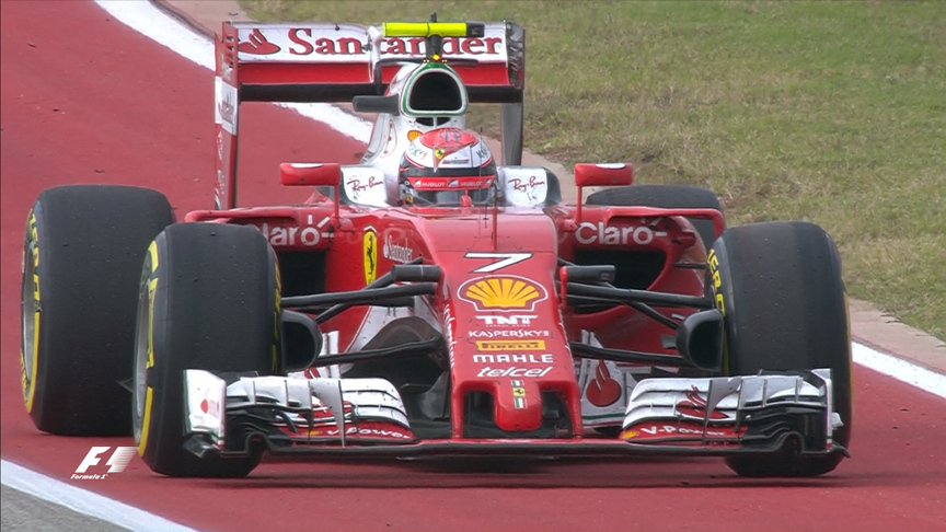 Race: Disastrous pit stop ends in retirement for Raikkonen