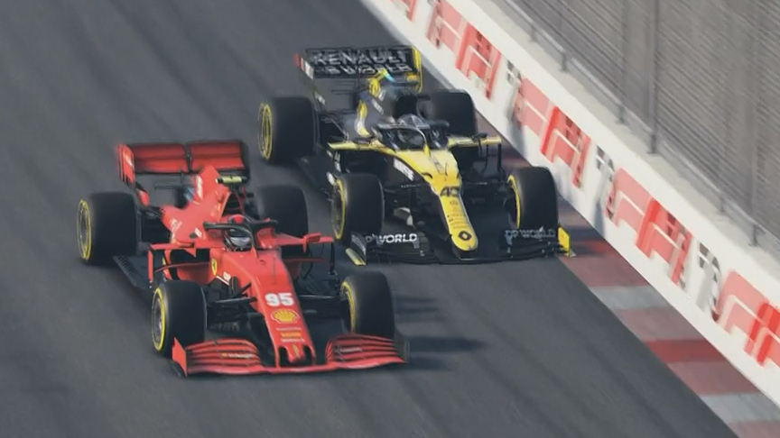 2020 F1 Esports Pro Series: Tonizza wins with stunning late overtake