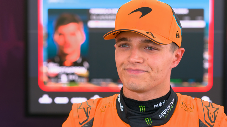 P4 on the grid ‘better than I was expecting’ admits Norris