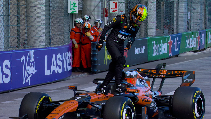 2026 Monaco GP FP2: Norris stops on track