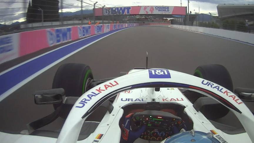 2021 Russian GP Qualifying: Schumacher ‘bleeps’ out his own swears in Q1 knockout reaction