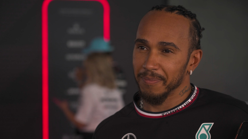 ‘The car’s feeling really great’ – Hamilton on Mercedes’ improved form after topping FP2