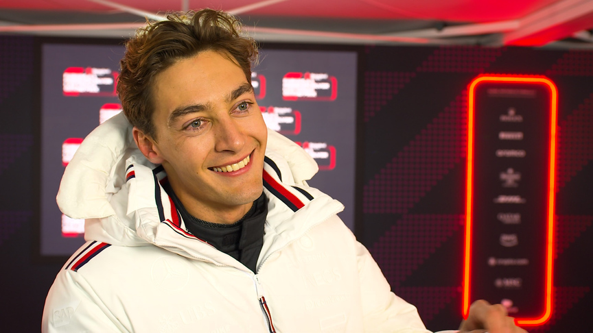 Russell ‘over the moon’ after ‘totally unexpected’ victory in Las Vegas