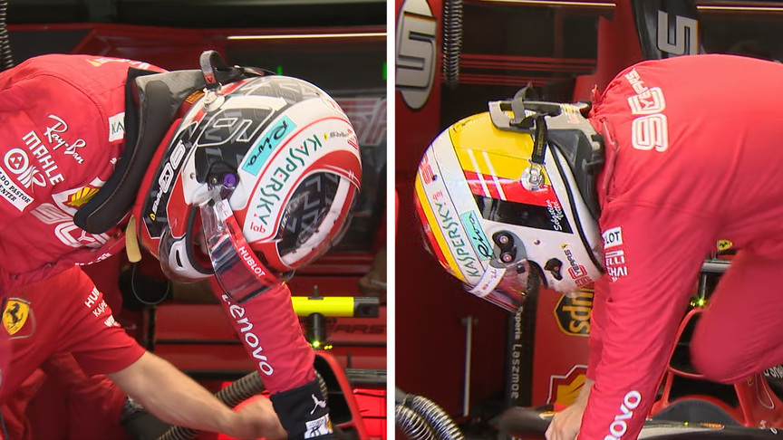 Vettel and Leclerc exit qualifying early on terrible day for Ferrari