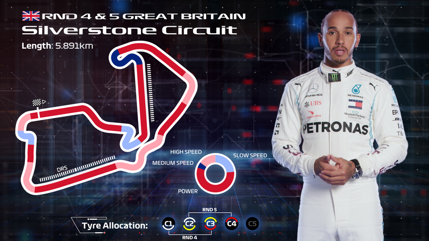 GREAT BRITAIN: Lewis Hamilton's Silverstone circuit guide
