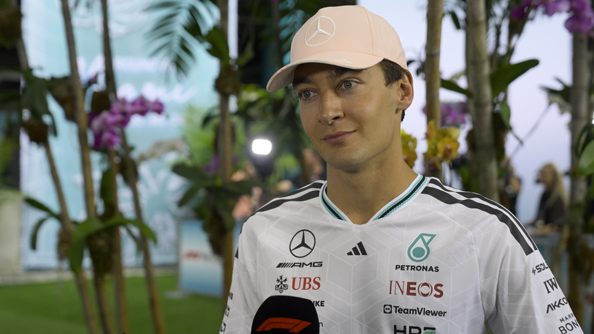 P4 Russell: ‘It’s been a funny old weekend so I’m very glad to see the end of it’