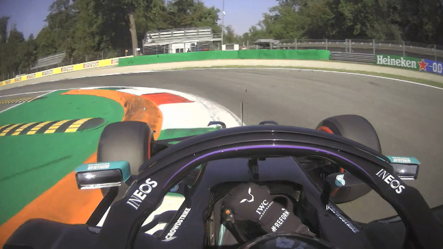ONBOARD: Lewis Hamilton sets fastest lap in F1 history at Monza