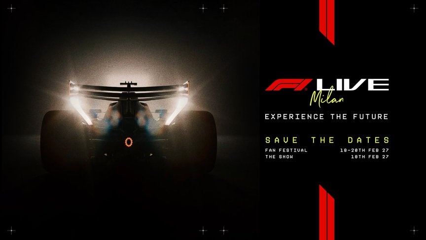 Get ready for F1 Live Milan in 2027