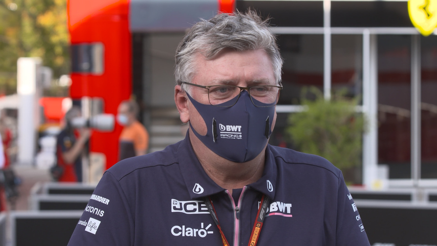 Otmar Szafnauer: Stroll is a 'great driver' on a 'tough run'