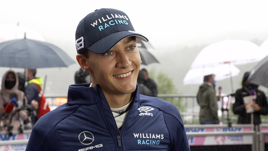 P2 George Russell 'rewarded for good qualifying' at Belgian Grand Prix