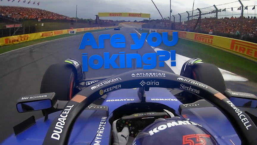 2025 Dutch Grand Prix: Sainz incredulous after being hit with penalty for Lawson clash
